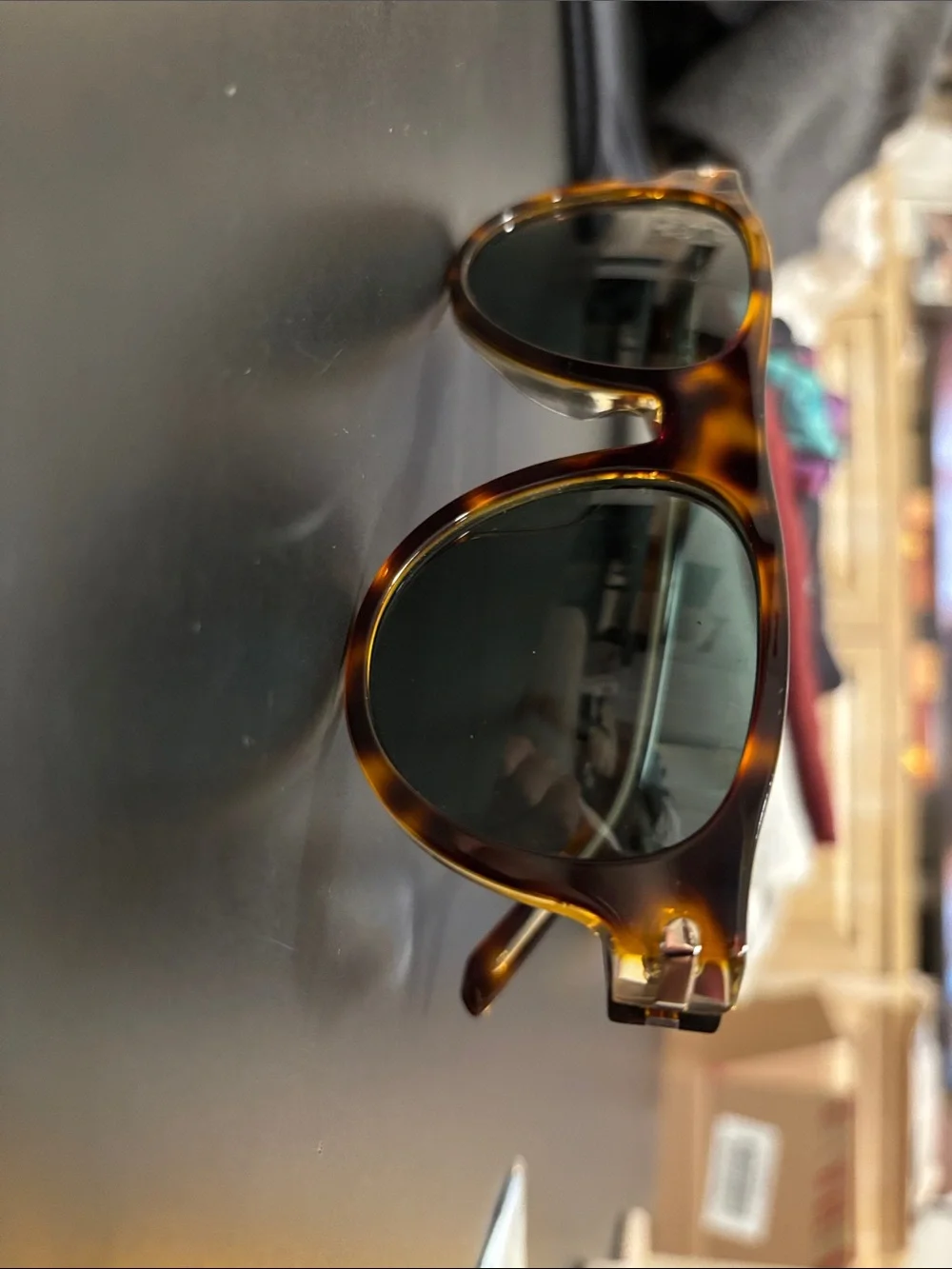 Nike Crescent III Tortoiseshell Sunglasses with Polarized Lenses